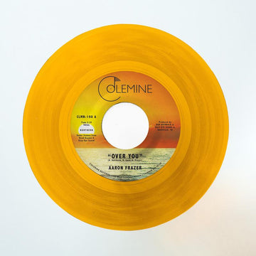 AARON FRAZER - Over You - 7" - Translucent Orange Vinyl
