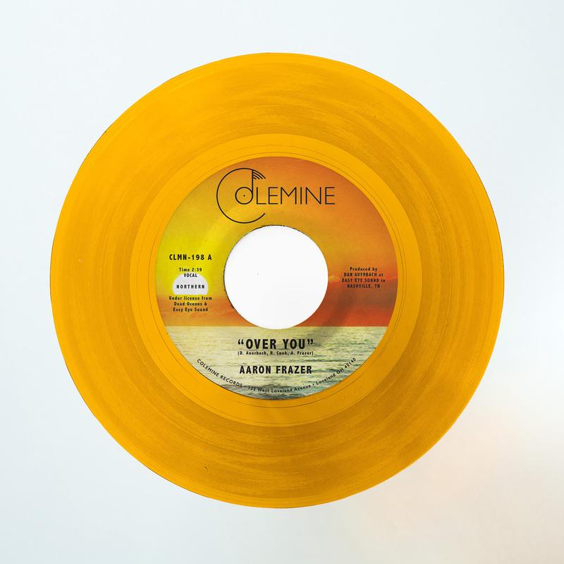AARON FRAZER - Over You - 7" - Translucent Orange Vinyl