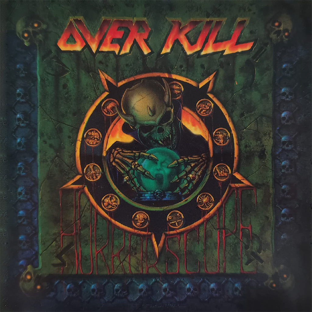 OVERKILL - Horrorscope (2023 Reissue) - LP - Blue w/ Black Marble Vinyl [MAY 5]