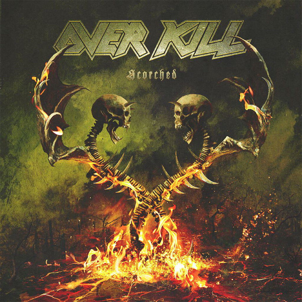 OVERKILL - Scorched - 2LP (w/ 8 Page Booklet) - Gatefold Vinyl [APR 21]