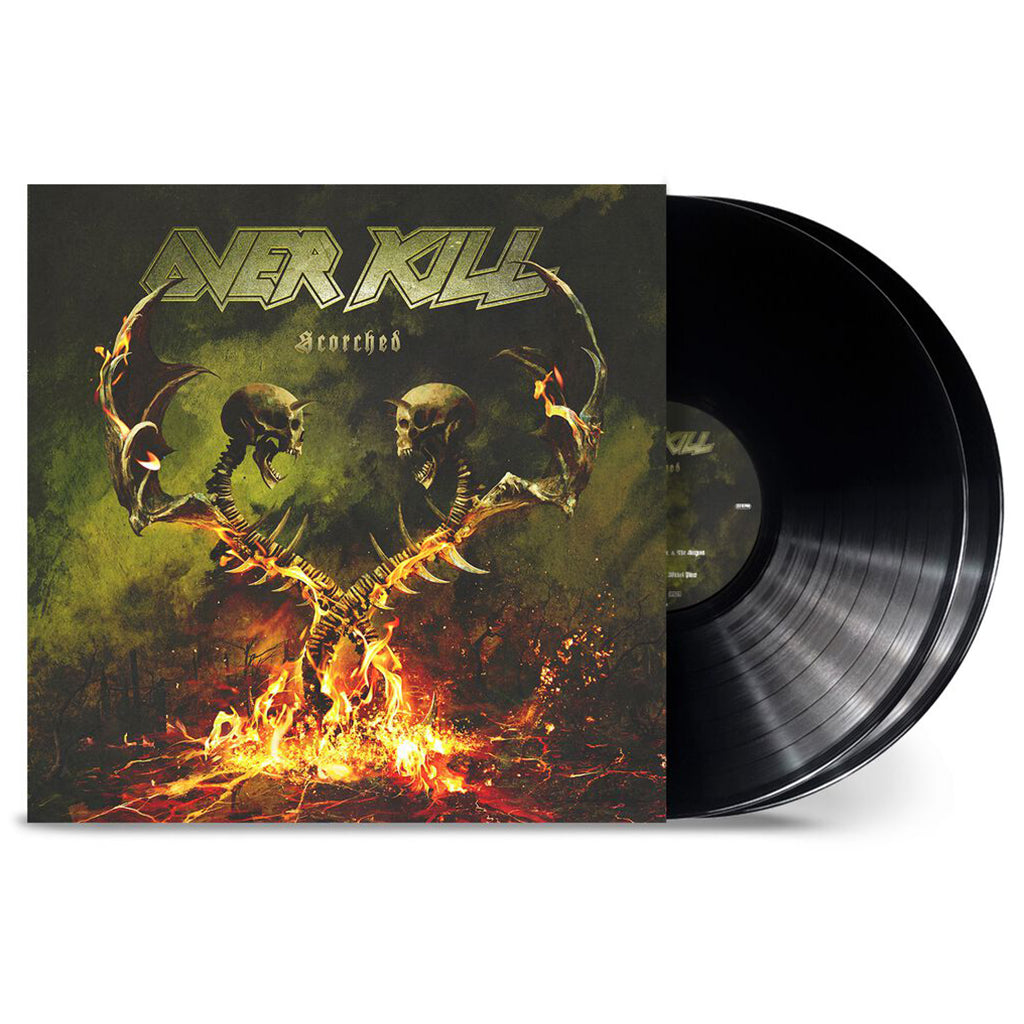 OVERKILL - Scorched - 2LP (w/ 8 Page Booklet) - Gatefold Vinyl [APR 21]