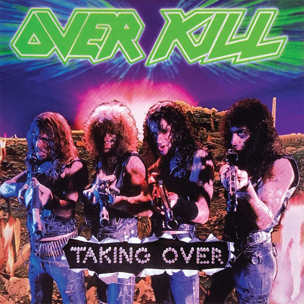 OVERKILL - Taking Over (2023 Reissue) - LP - Pink & Black Marbled Vinyl