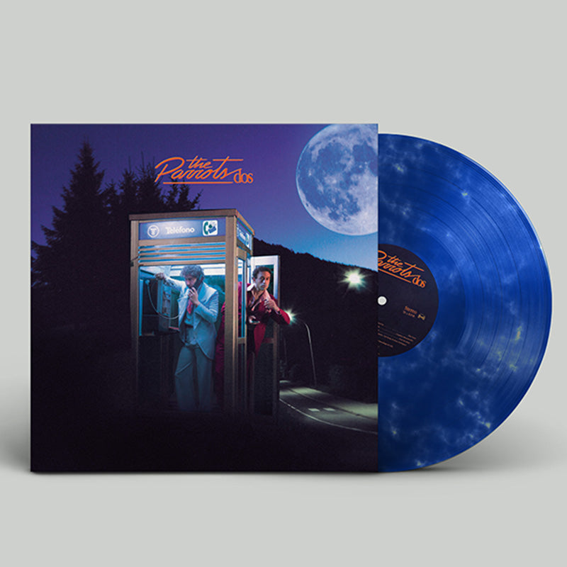 THE PARROTS - Dos - LP - Clear & Blue Marbled Blue Vinyl