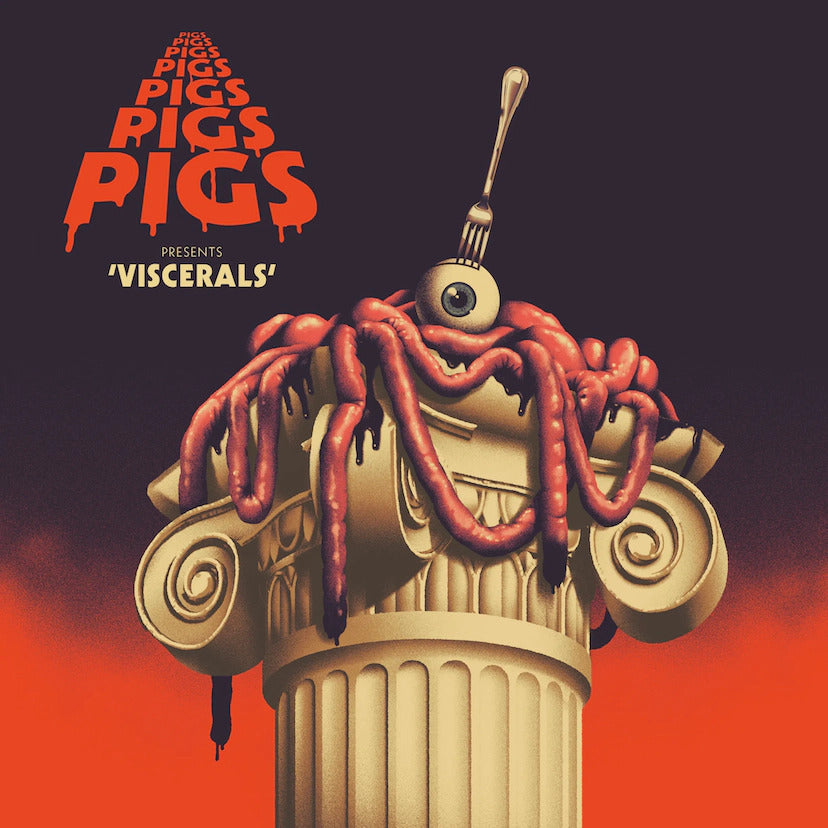PIGS PIGS PIGS PIGS PIGS PIGS PIGS - Viscerals - LP - Red & Black Vinyl
