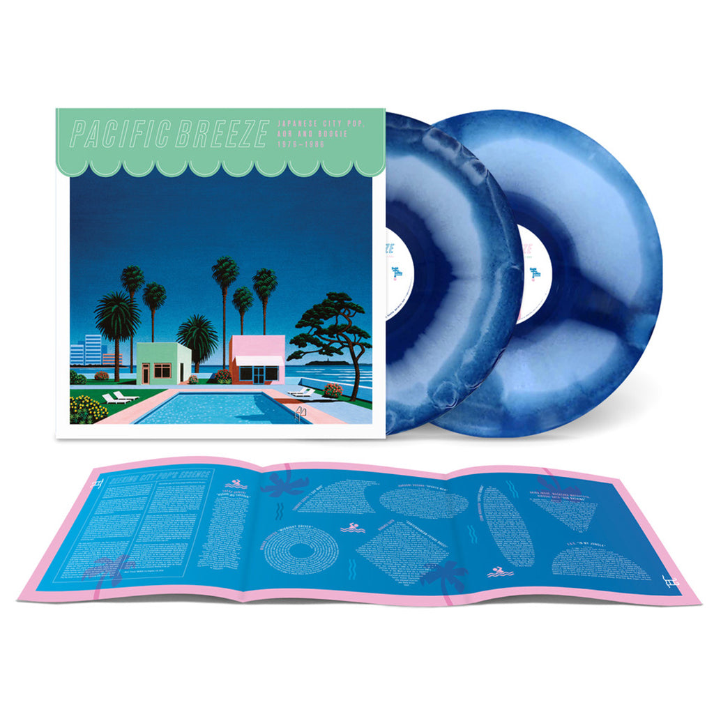 VARIOUS - Pacific Breeze: Japanese City Pop, AOR & Boogie 1976-1986 - 2LP - Blue Beach Umbrella Coloured Vinyl