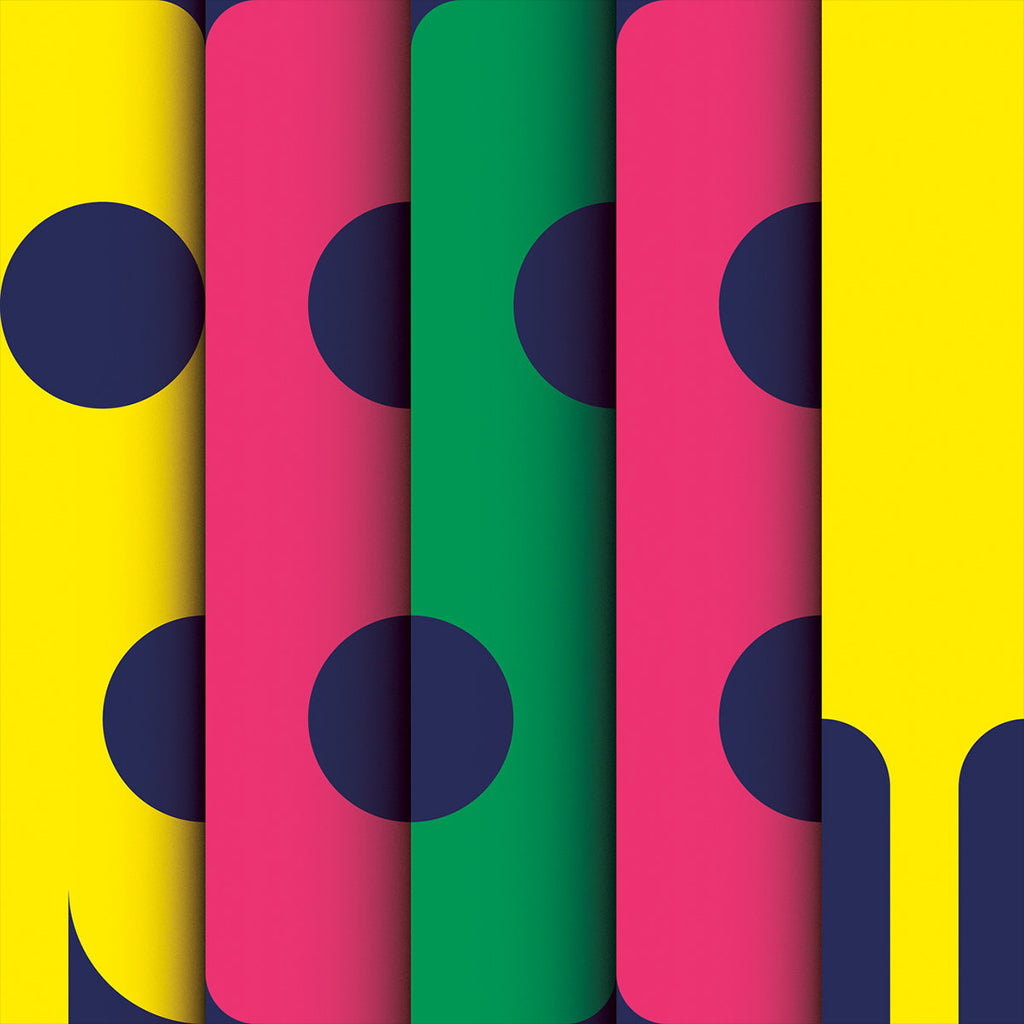 PANDA BEAR & SONIC BOOM - Reset - LP + Poster - Yellow Vinyl