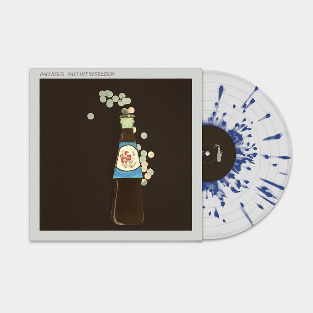PAPERCUTS - Past Life Regression - LP - 180g Grey Vinyl / Blue Splatter Vinyl