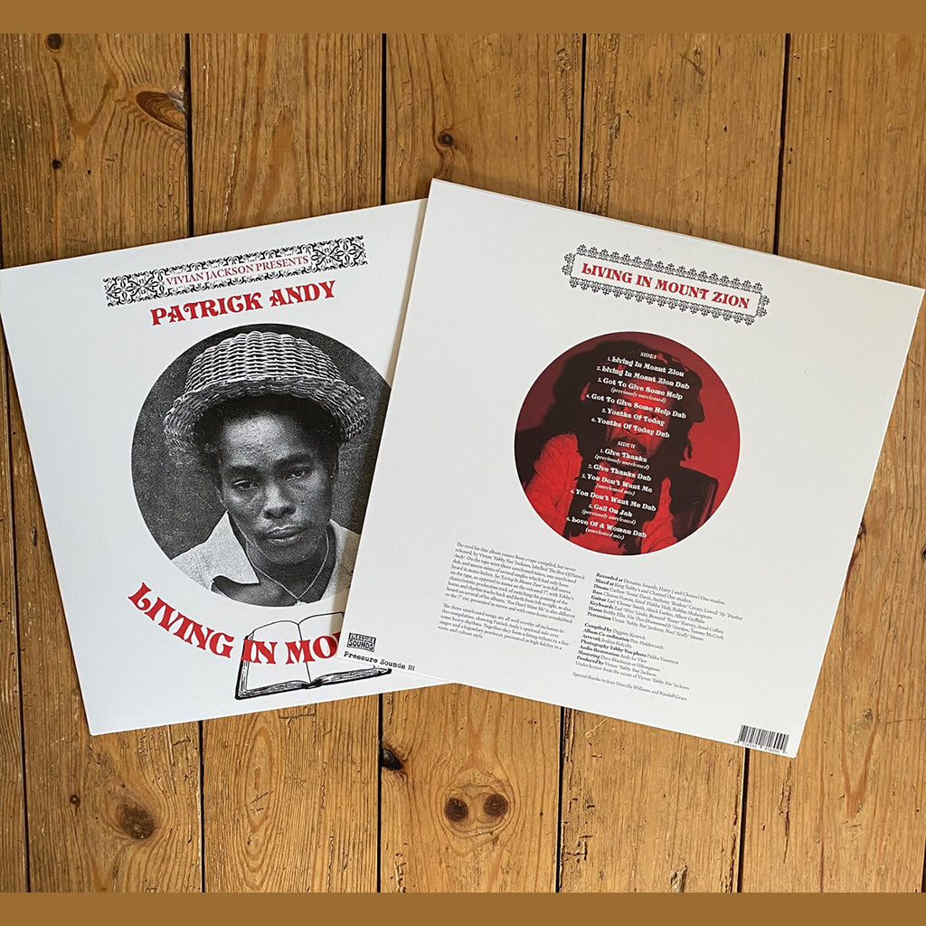PATRICK ANDY / YABBY YOU - Living In Mount Zion (2022 Reissue) - LP - Vinyl