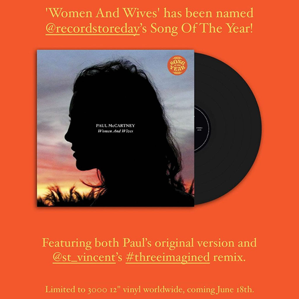 Paul McCartney/Women and wives RSD シールド洋楽