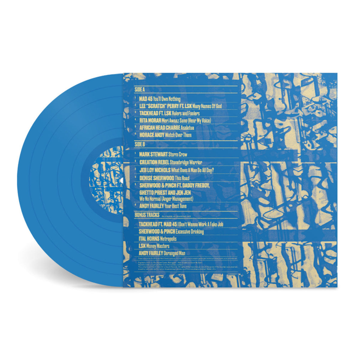 VARIOUS - Pay It All Back Vol 8 - LP + Poster - Transparent Blue Vinyl
