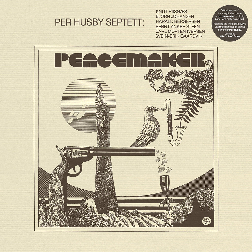 PER HUSBY SEPTETT - Peacemaker (2022 Reissue) - 2LP - 180g Vinyl
