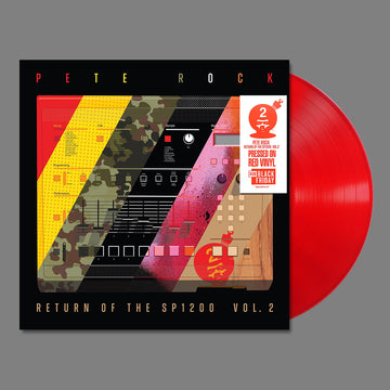 PETE ROCK - Return Of The SP1200 Vol. 2 [BLACK FRIDAY 2022] - LP - Red Vinyl [NOV 25]