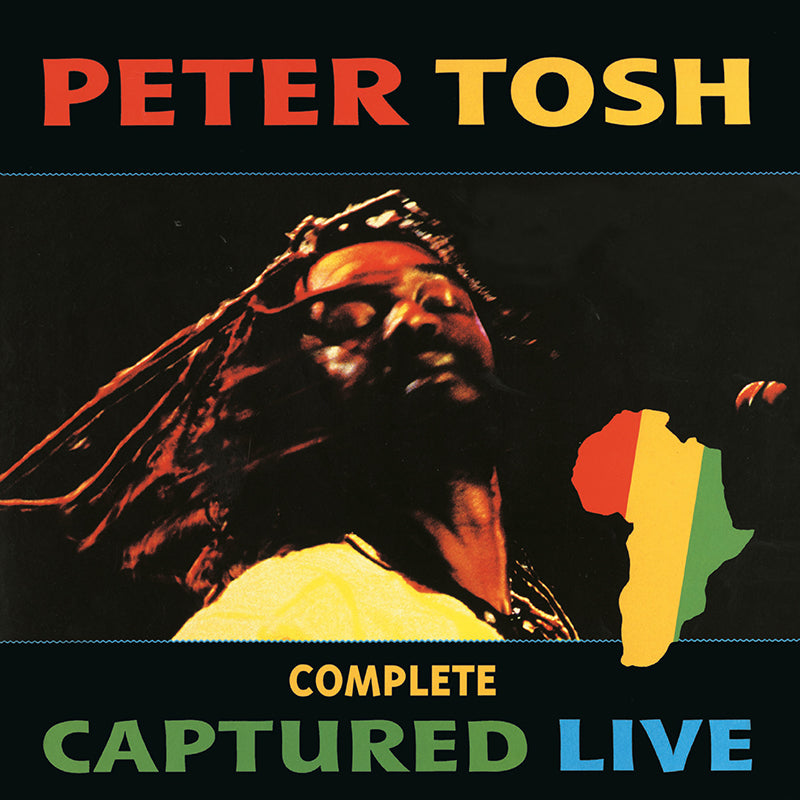 PETER TOSH - Complete Captured Live - 2LP - Yellow / Blue & Yellow / Red / Orange Vinyl [RSD 2022]