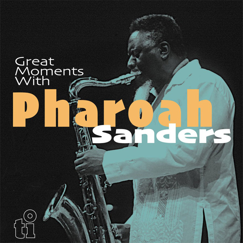 PHAROAH SANDERS - Great Moments With - 2LP - Gatefold 180g Translucent Blue Vinyl
