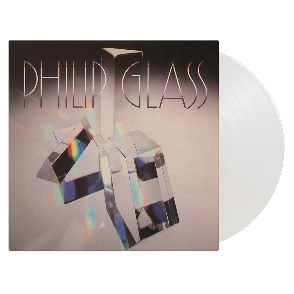 PHILIP GLASS - Glassworks - 40th Anniversary Ed. - LP - 180g Crystal Clear Vinyl