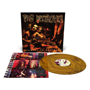 PIG DESTROYER - Prowler In The Yard (2023 Deluxe Reissue) - LP - Orange w/ Black Smoke Vinyl