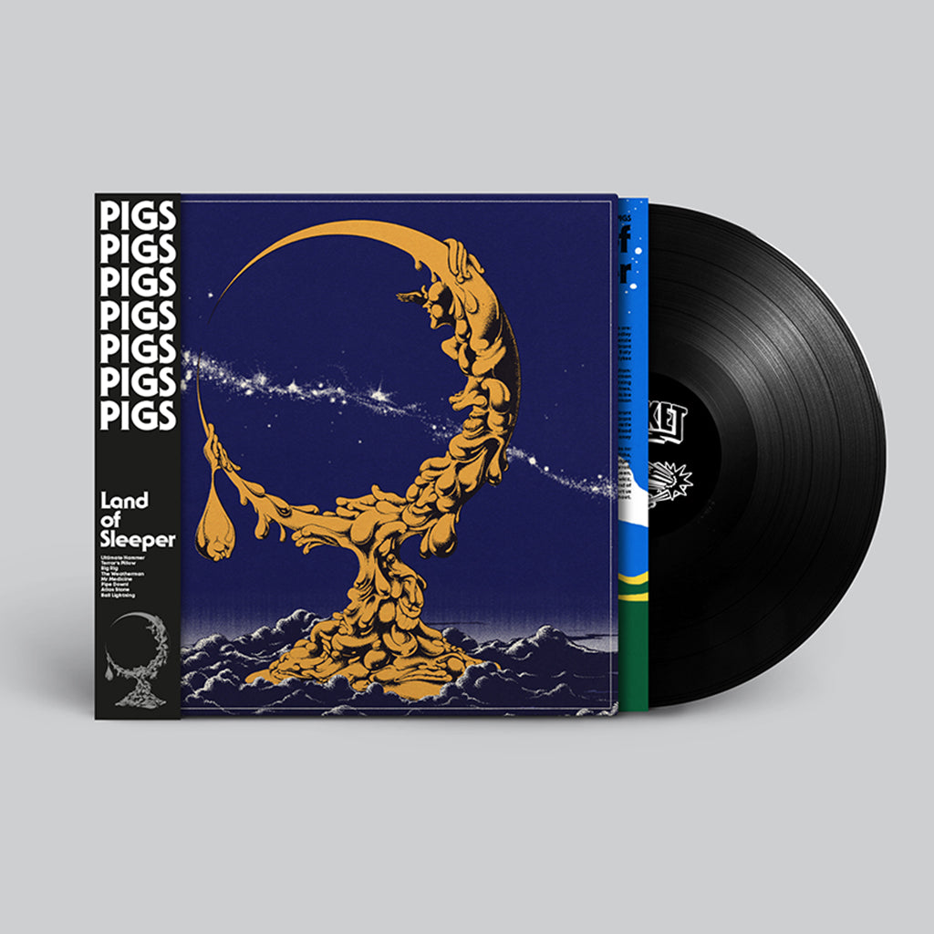 PIGS PIGS PIGS PIGS PIGS PIGS PIGS - Land Of Sleeper (w/ Obi-Strip & Lyrics Poster) - LP - Black Night Black Vinyl