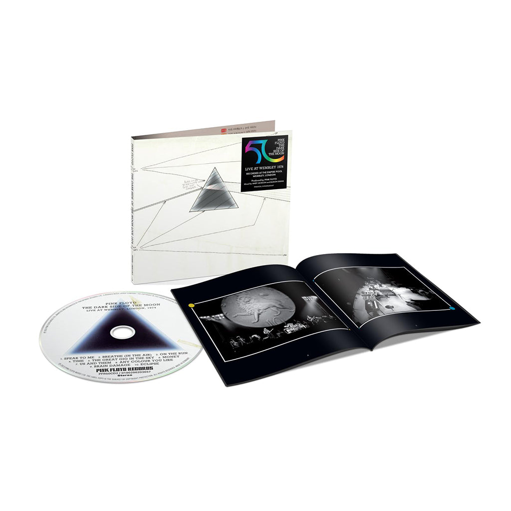 PINK FLOYD - The Dark Side Of The Moon - Live At Wembley 1974 - CD