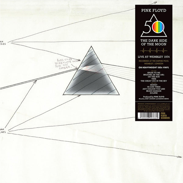 PINK FLOYD - The Dark Side Of The Moon - Live At Wembley 1974 (w