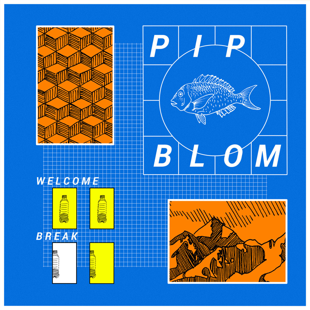 PIP BLOM - Welcome Break - LP - Vinyl