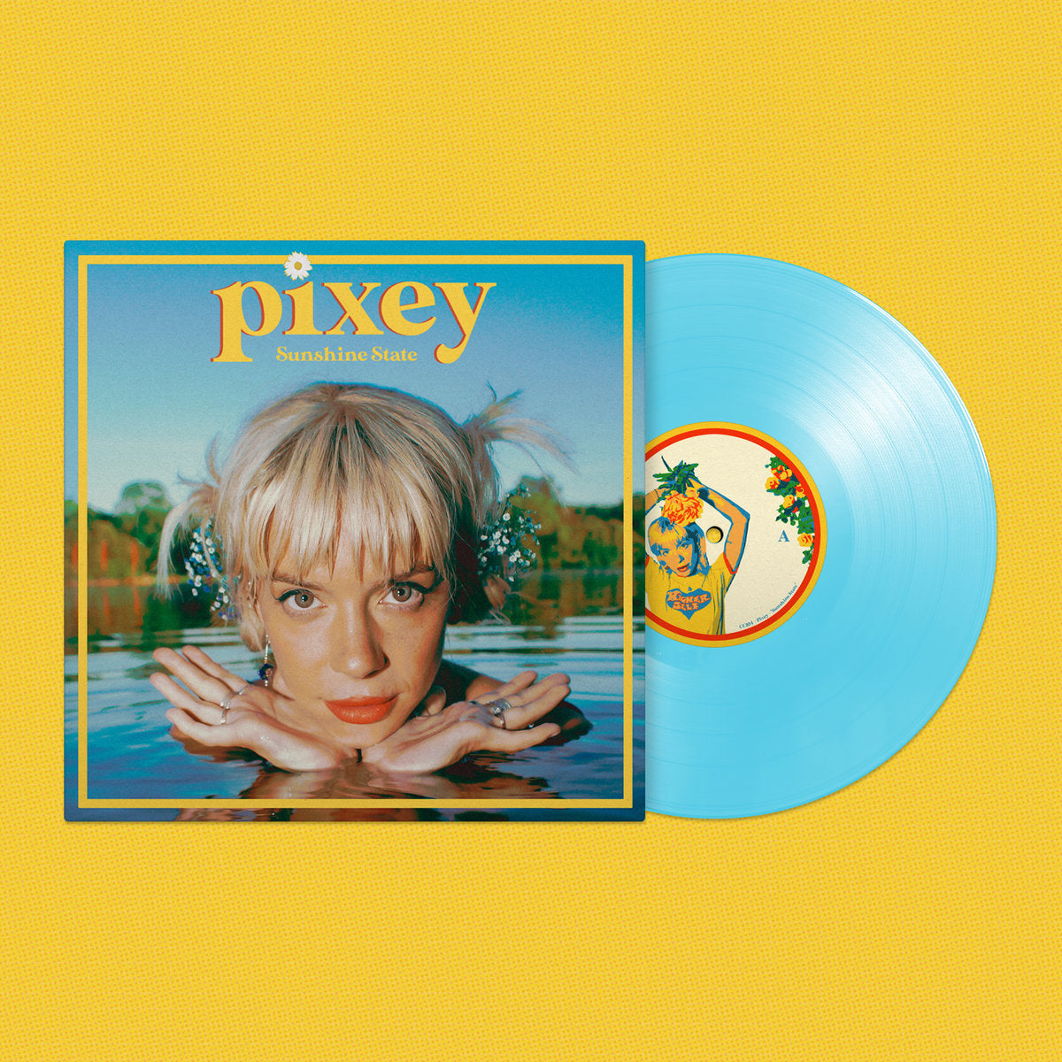 PIXEY - Sunshine State - 12" EP - Translucent Blue Vinyl