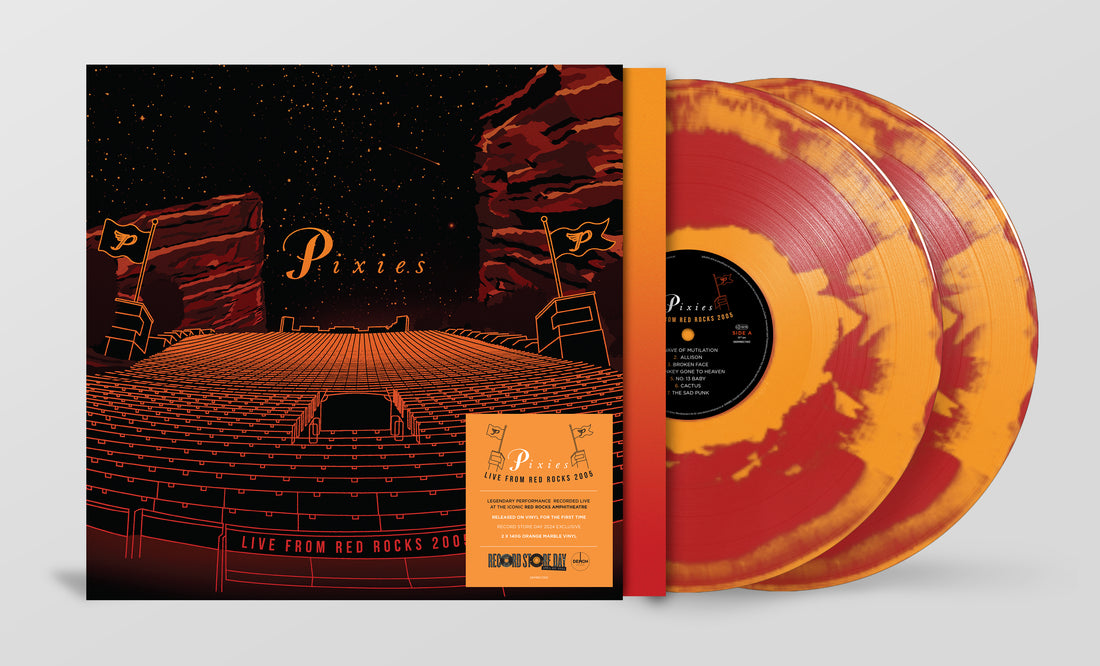 PIXIES - Live From Red Rocks 2005 (RSD 2024) - 2 LP - 140g Orange Marble Vinyl  [RSD 2024]