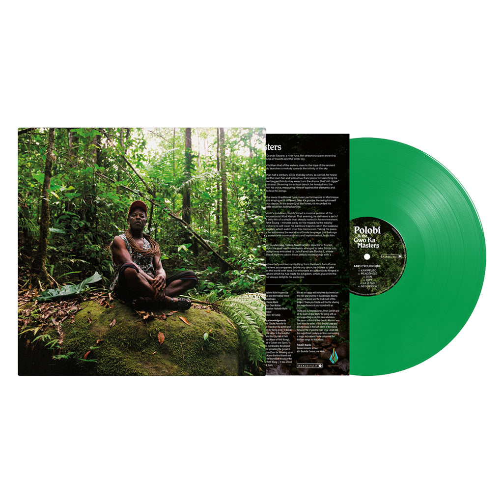 POLOBI & THE GWO KA MASTERS - Abri Cyclonique - LP - Green Vinyl [FEB 17]