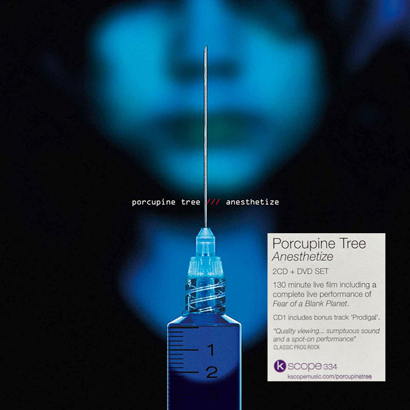 PORCUPINE TREE - Anesthetize - 2CD + DVD - Mediabook Edition