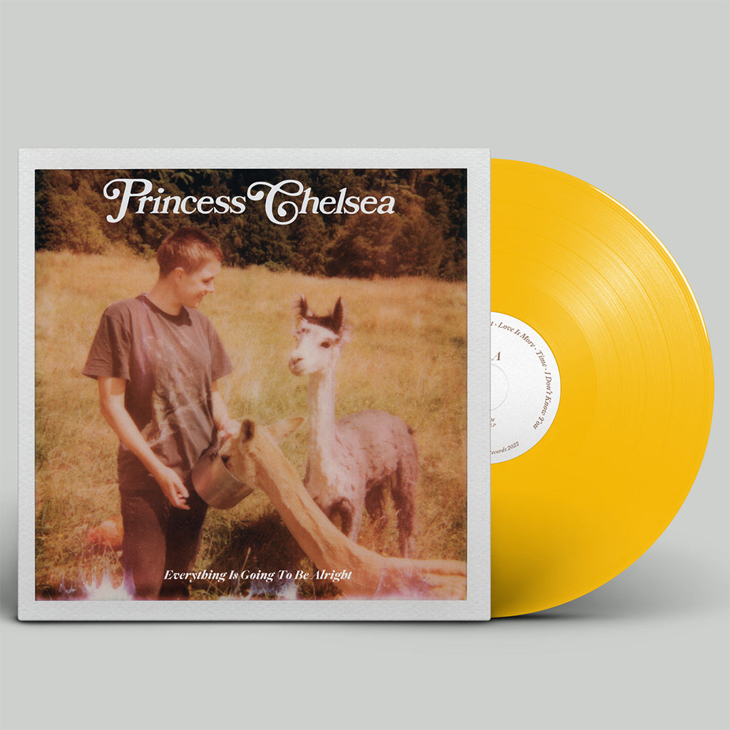 PRINCESS CHELSEA - Everything is Going to Be Alright - LP - Yellow Vinyl
