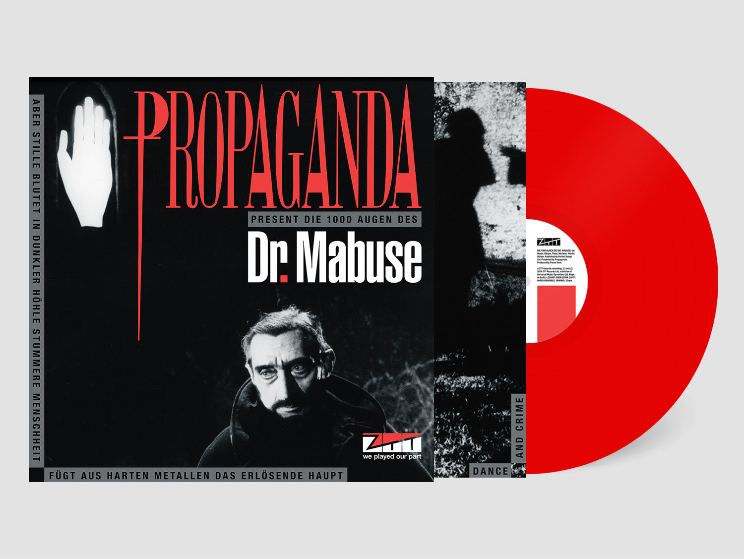 PROPAGANDA - Die 1000 Augen des Dr. Mabuse (Volume 1) / The 1000 Eyes of Dr. Mabuse (Volume 1. - 1 LP - Red Vinyl  [RSD 2024]