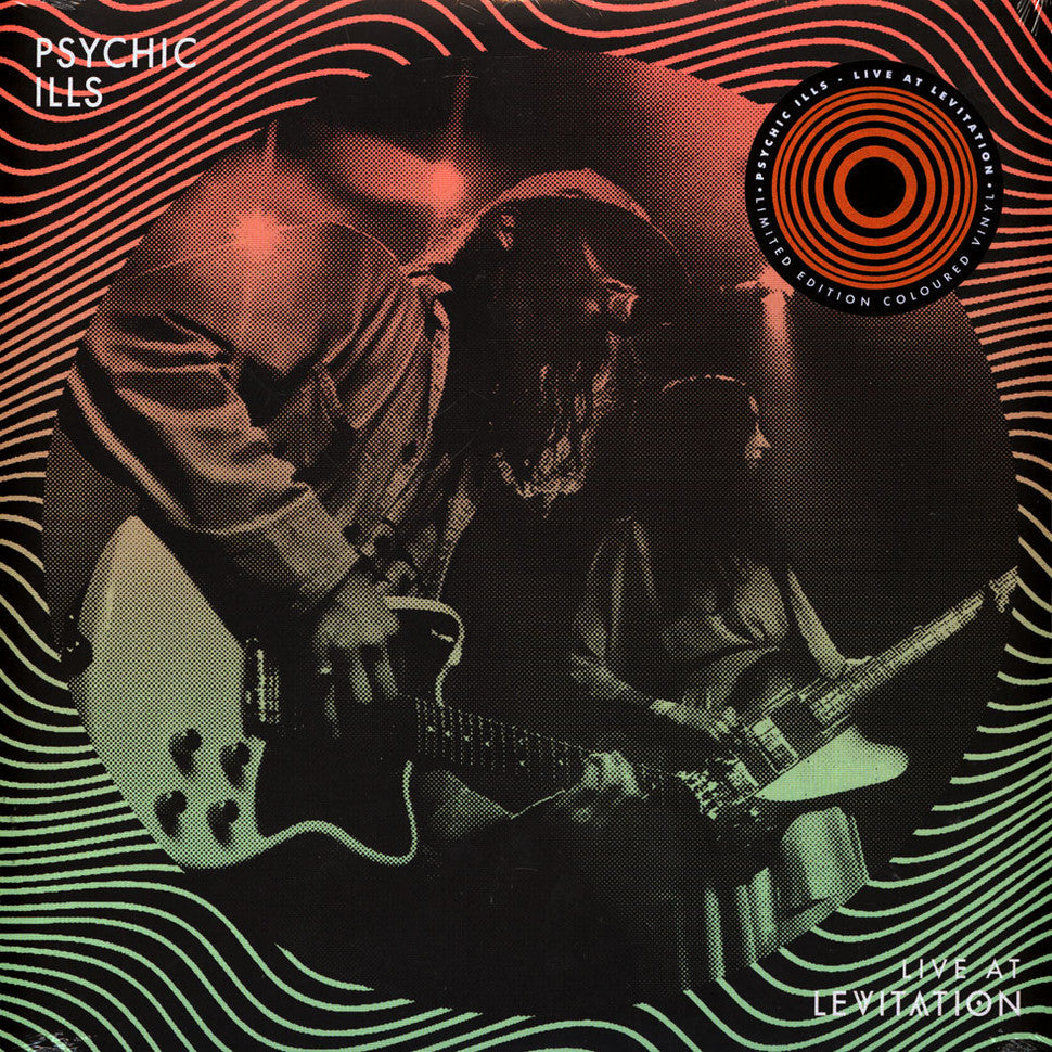 PSYCHIC ILLS - Live at Levitation - LP - Blue Marbled Vinyl
