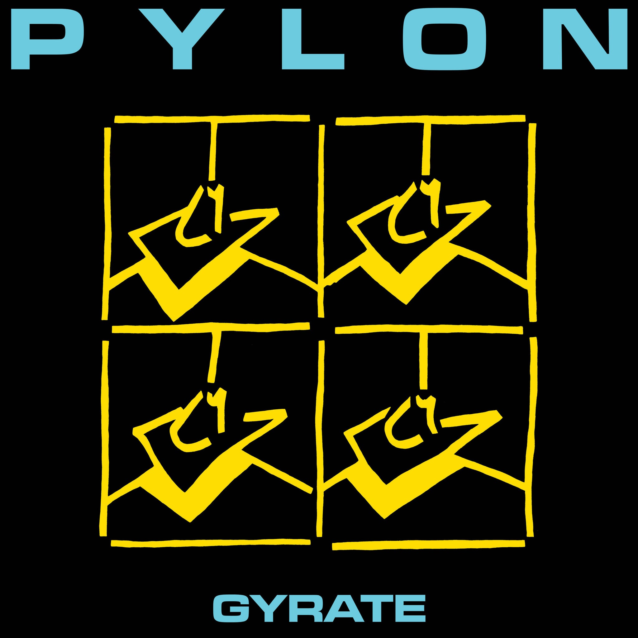 PYLON – Gyrate – LP – Limited Opaque Teal Vinyl