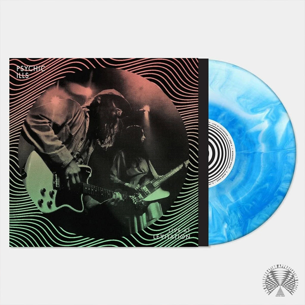 PSYCHIC ILLS - Live at Levitation - LP - Blue Marbled Vinyl