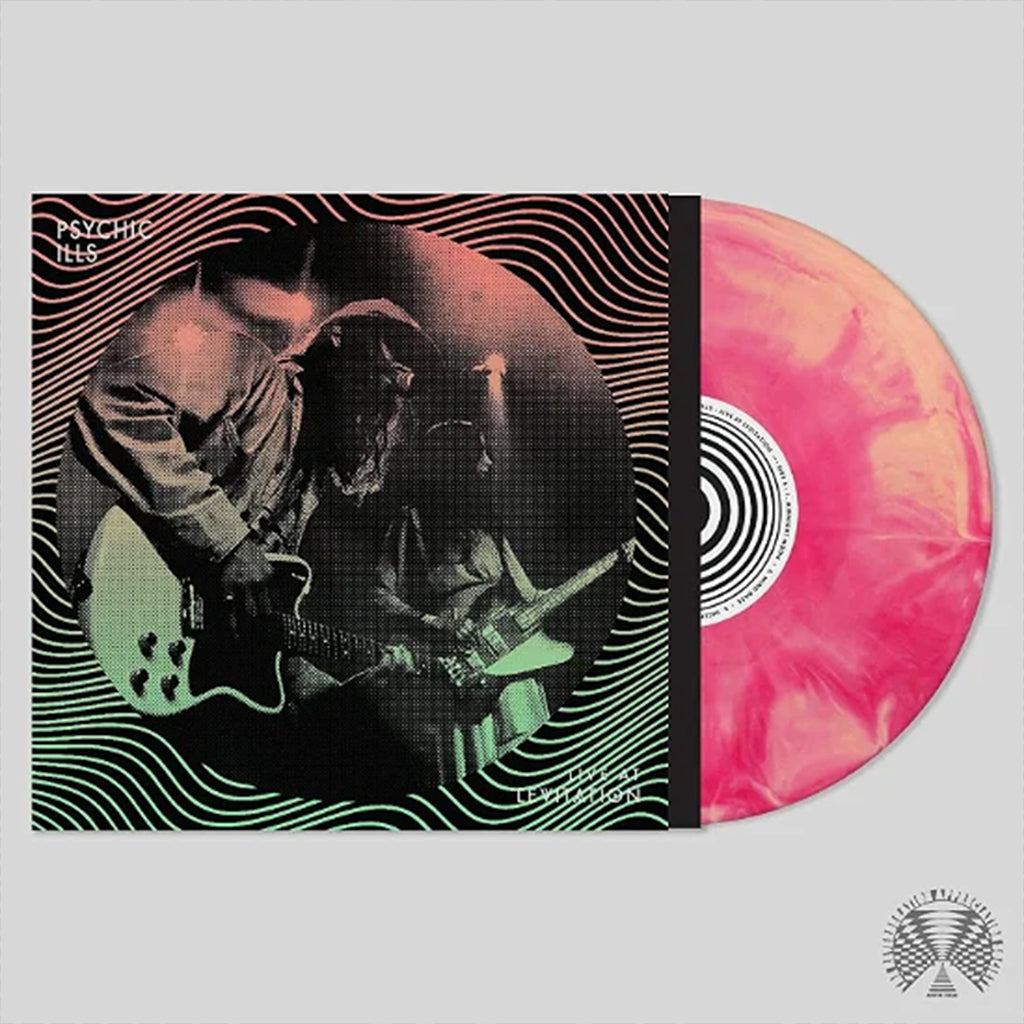 PSYCHIC ILLS - Live at Levitation - LP - Red Marbled Vinyl
