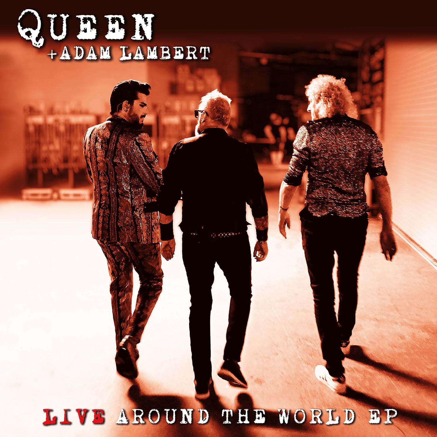 QUEEN + ADAM LAMBERT - Live Around The World EP - 12" - Coloured Vinyl [RSD2021-JUL 17]