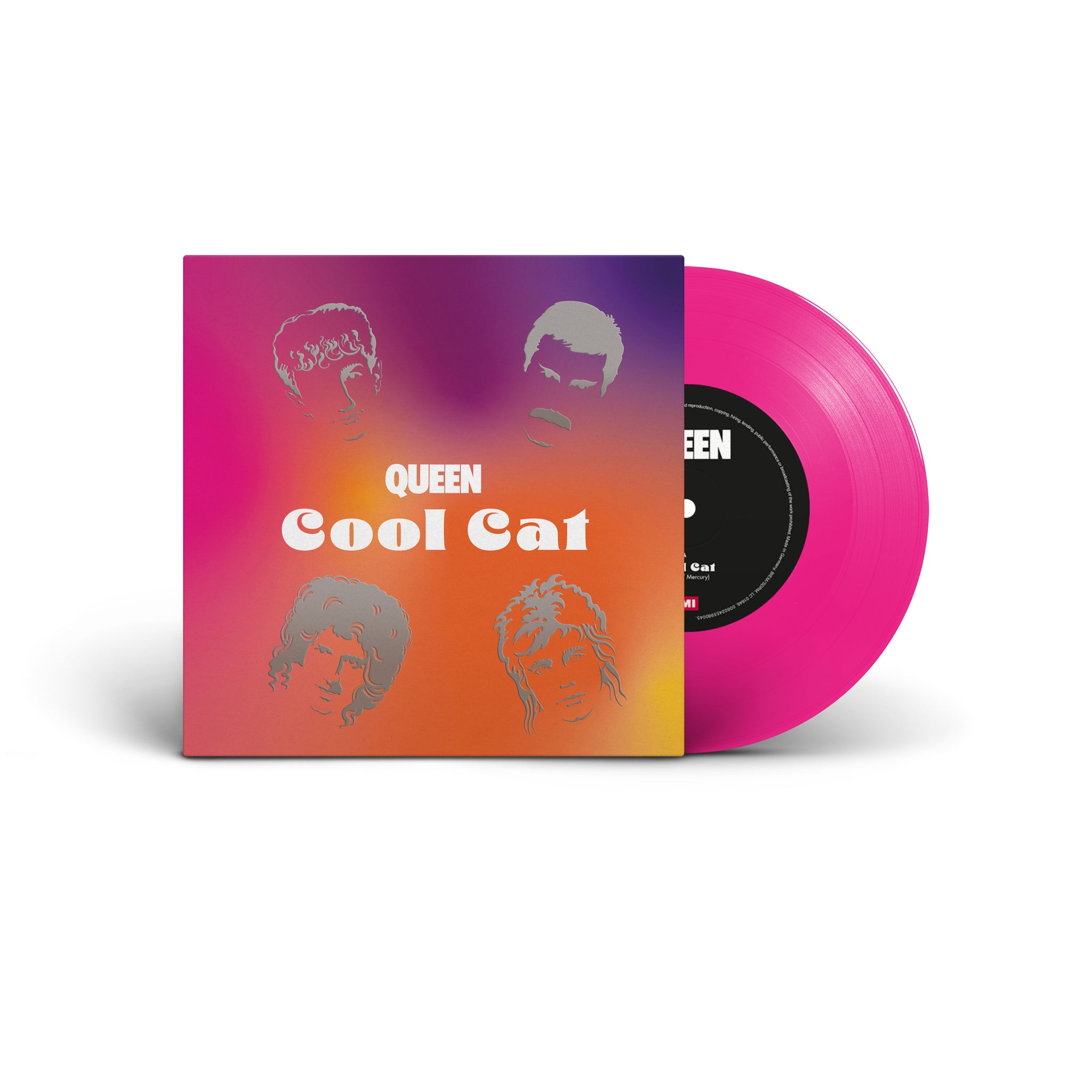 QUEEN - Cool Cat - 7" Pink Vinyl  [RSD 2024]