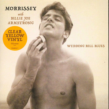 Morrissey With Billie Joe Armstrong - Wedding Bell Blues - 7" - Clear Yellow Vinyl