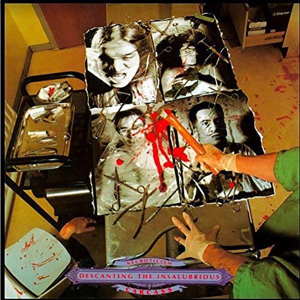 Carcass - Necroticism - Descanting The Insalubrious (LP, Album, RE, RM)
