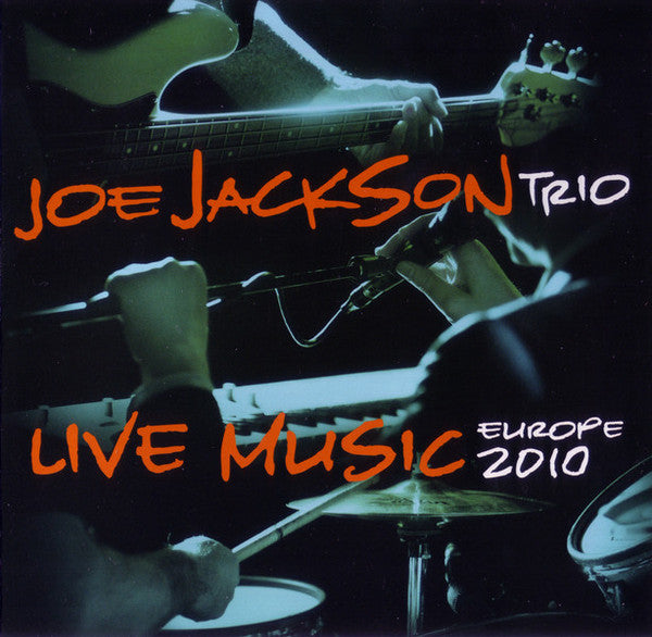 JOE JACKSON – Live Music: Europe 2010 – 2LP – Limited Translucent Orange Vinyl