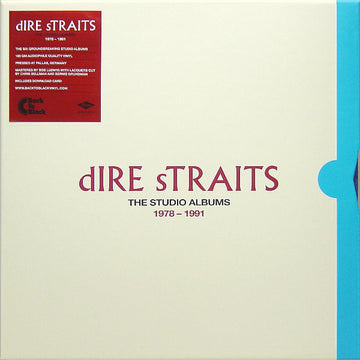 DIRE STRAITS - The Studio Albums 1978 to 1991 - 6CD - Boxset [NAD-OCT10]