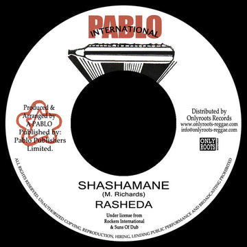 RASHEDA / AUGUSTUS PABLO - Shashamane / Version - 7" - Vinyl