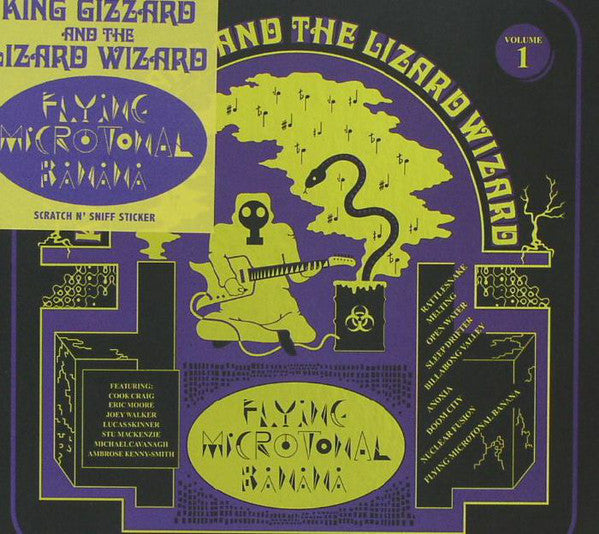 KING GIZZARD & THE LIZARD WIZARD - Flying Microtonal Banana (LRSD 2020) - LP - Limited Brown Vinyl