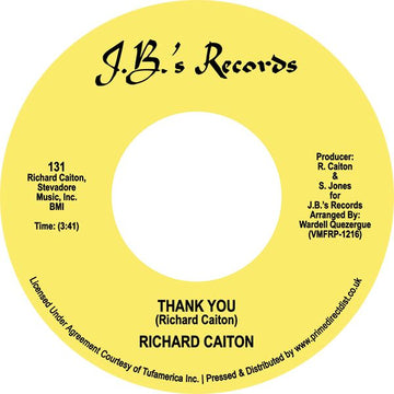 RICHARD CAITON - Thank You / Where Is The Love - 7" - Vinyl [RSD23]