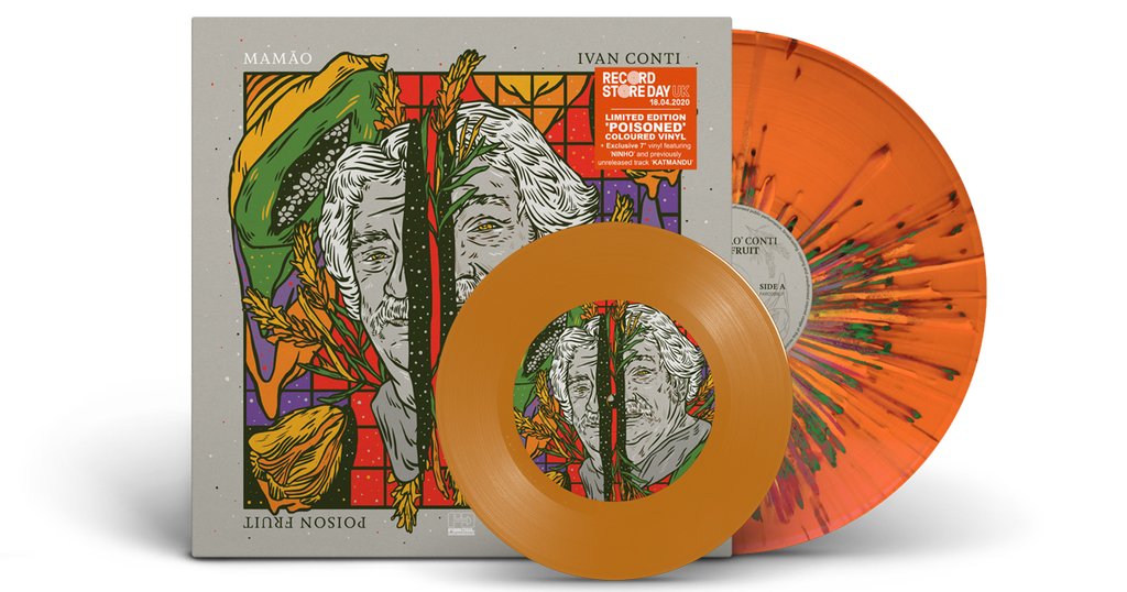 IVAN CONTI - Poison Fruit - LP+7" Orange Splattered Vinyl [RSD2020-AUG29]