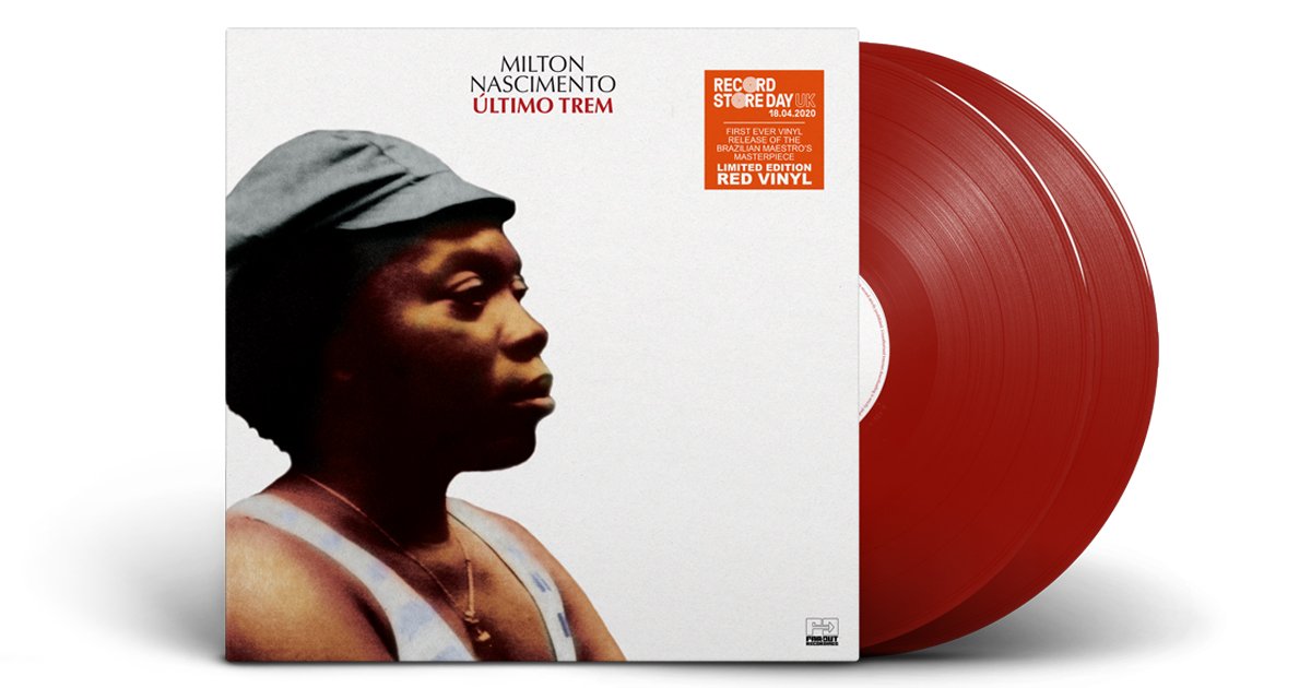 MILTON NASCIMENTO - Ultimo Trem - 2LP Limited Red Vinyl [RSD2020-AUG29]