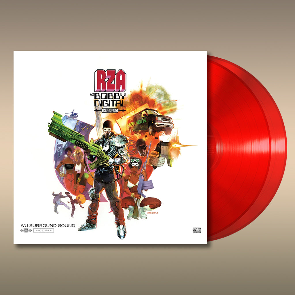 RZA AS BOBBY DIGITAL - Bobby Digital In Stereo - 2LP - Translucent Red Vinyl [RSD23]