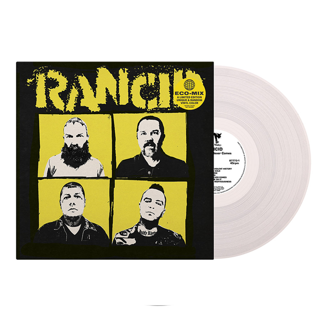 RANCID - Tomorrow Never Comes (w/ fold-out poster) - LP - Eco-mix Colour Vinyl