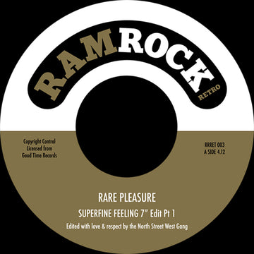 RARE PLEASURE - Superfine Feeling - 7" - Vinyl [RSD2021-JUL 17]