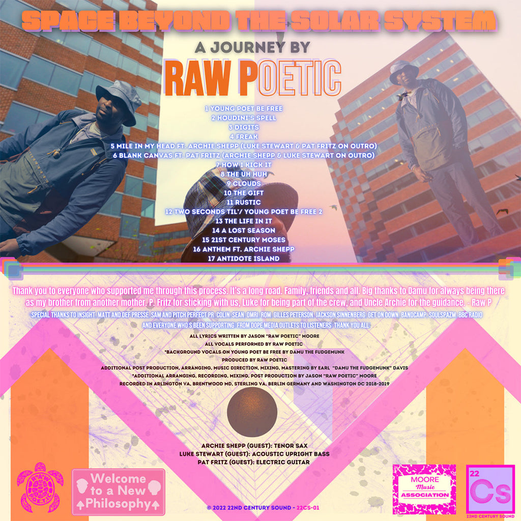 RAW POETIC - Space Beyond The Solar System - 3LP - Vinyl [MAR 31]
