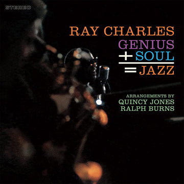 RAY CHARLES - Genius + Soul = Jazz (Jazz Wax Reissue w/ Bonus Track) - LP - 180g Vinyl